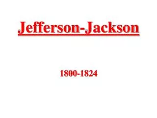 Jefferson-Jackson