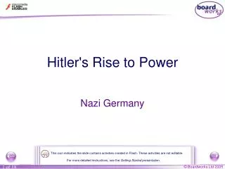 Hitler's Rise to Power