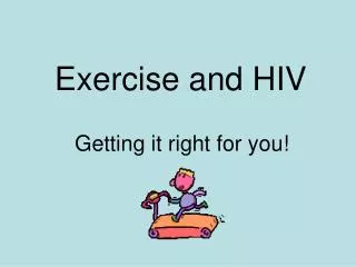 Exercise and HIV