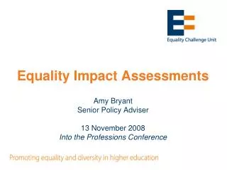 Equality Impact Assessments