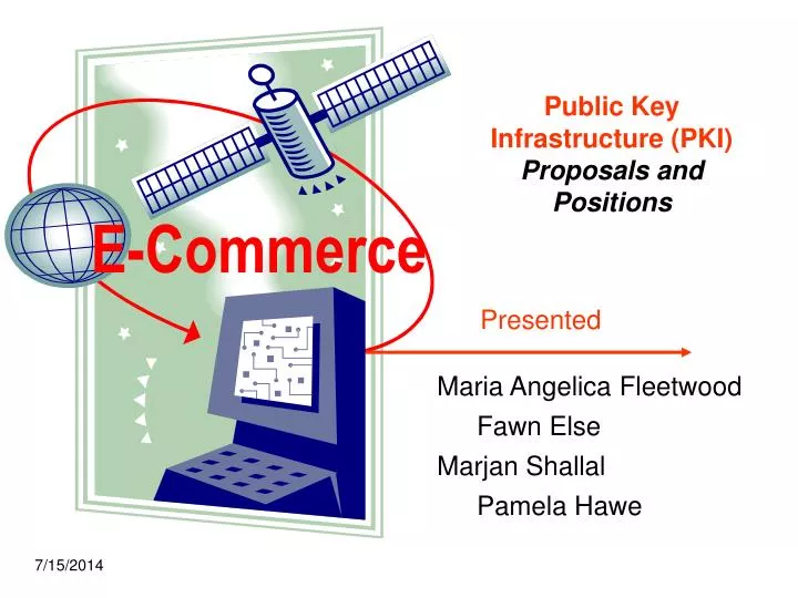 public key infrastructure pki proposals and positions