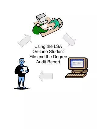 Using the LSA On-Line Student File and the Degree Audit Report