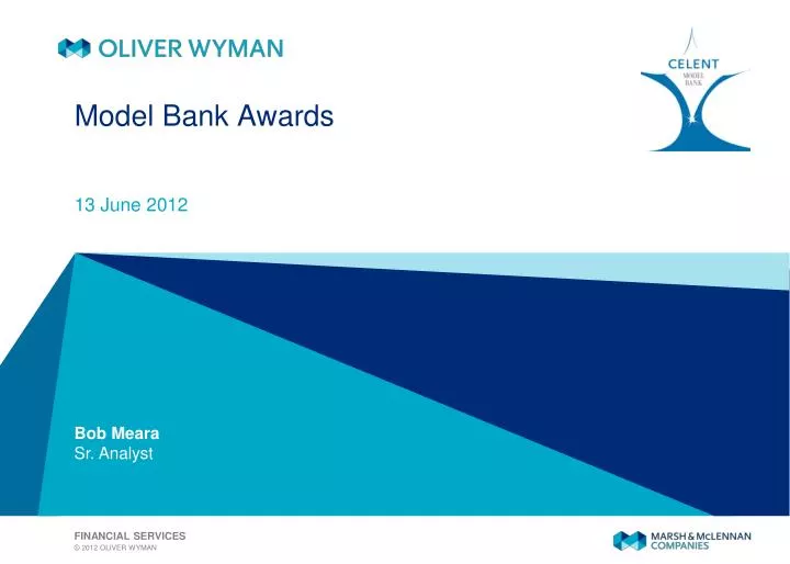 model bank awards