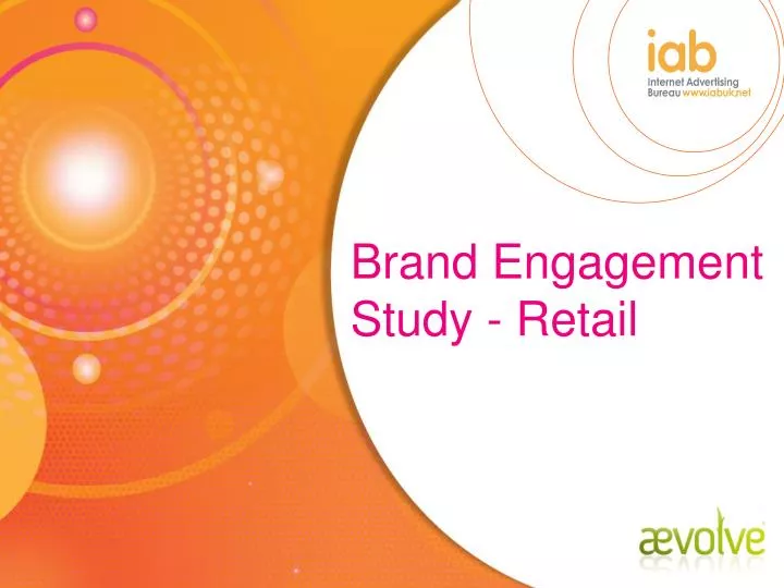 brand engagement study retail