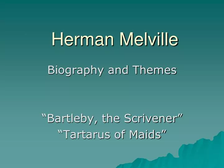 herman melville