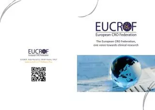 The European CRO Federation, one voice towards clinical research