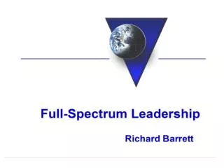 Full-Spectrum Leadership