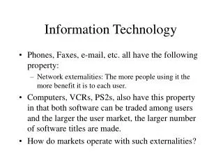 Information Technology