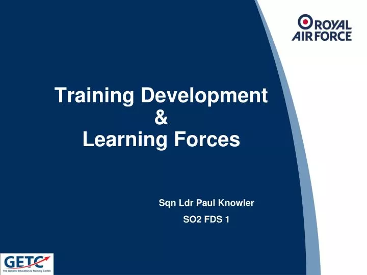 training development learning forces