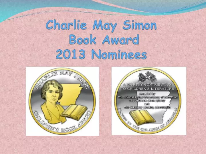 charlie may simon book award 2013 nominees