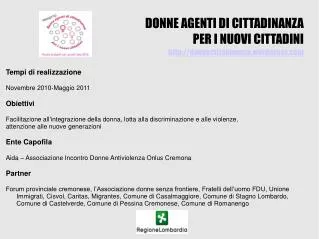 donne agenti di cittadinanza per i nuovi cittadini http donnecittadinanza wordpress com