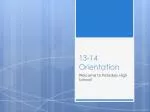 Welcome to Petoskey High School: Keys to Success and Extracurricular Offerings - slide 1