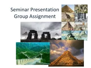Seminar Presentation Group Assignment
