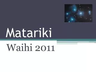 Matariki