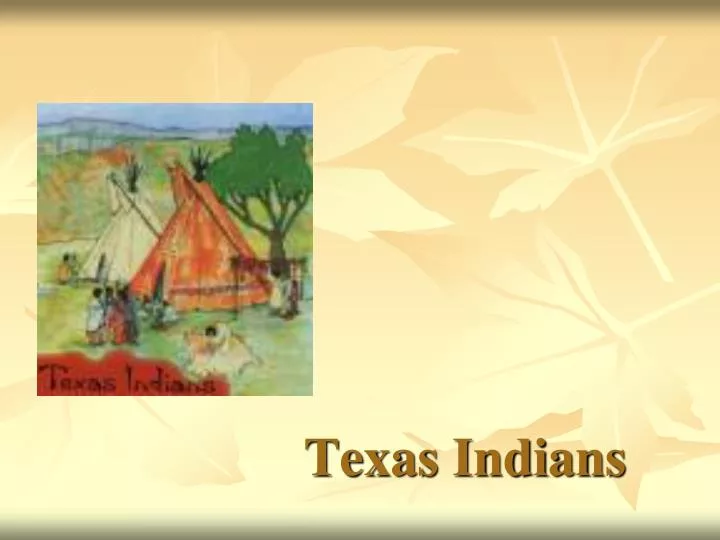 texas indians