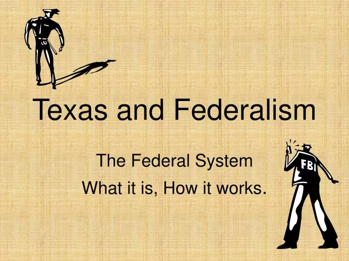 texas and federalism