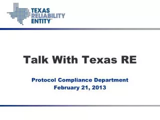 Talk With Texas RE