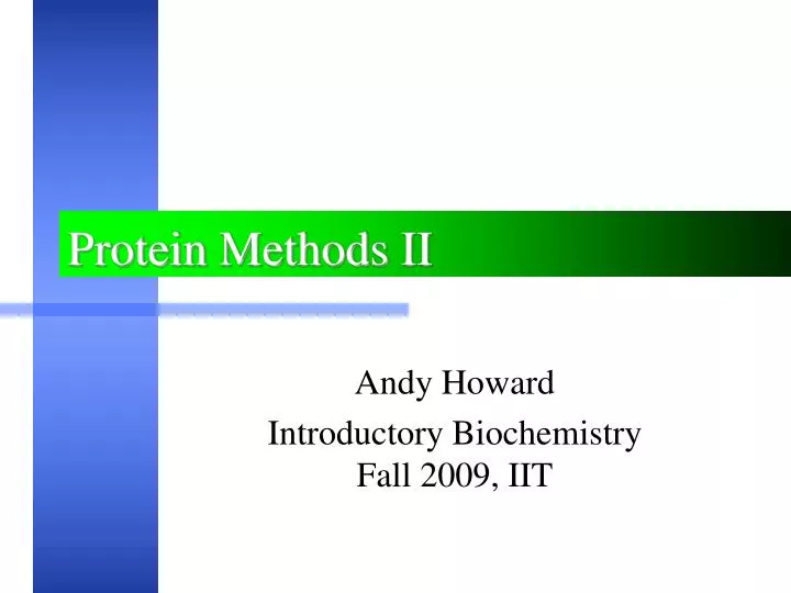 protein methods ii