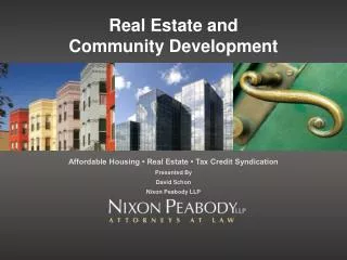 Real Estate and Community Development