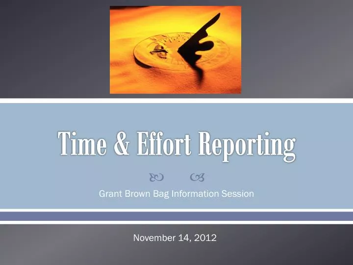 time effort reporting