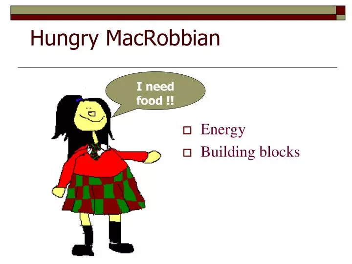 hungry macrobbian