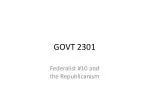 GOVT 2301 - slide 1