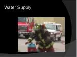 Water Supply - slide 1