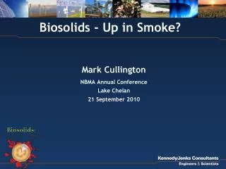 Biosolids - Up in Smoke?