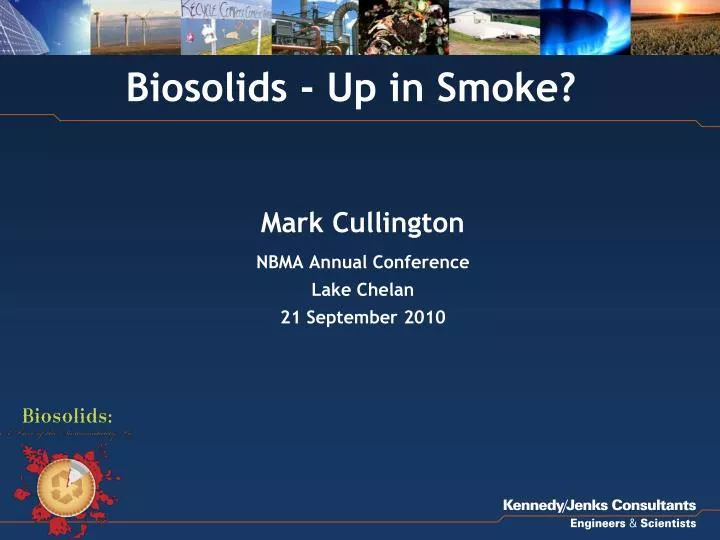 biosolids up in smoke