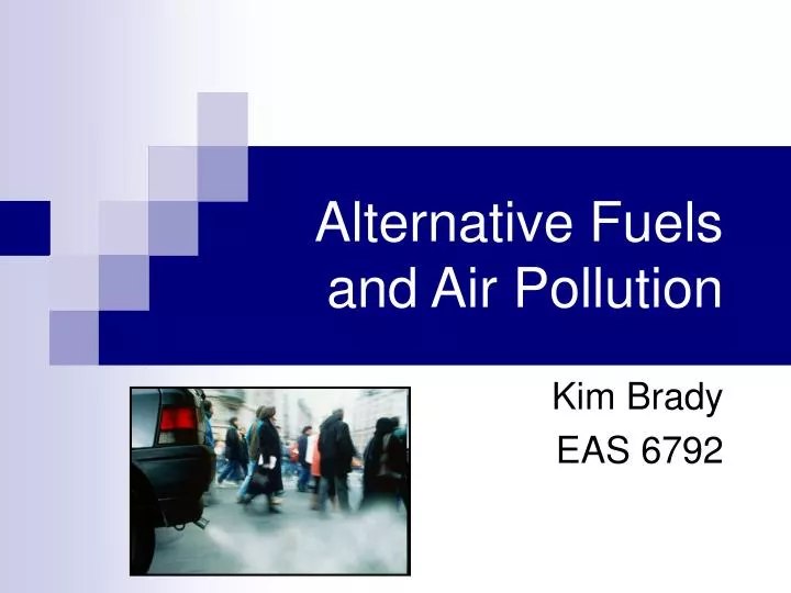 alternative fuels and air pollution
