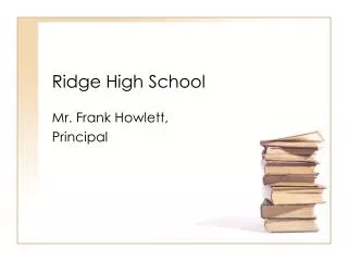 Ridge High School