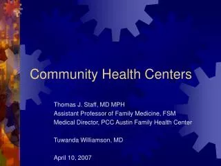 Community Health Centers