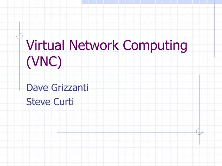 virtual network computing vnc