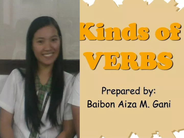 kinds of verbs