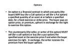Options - slide 1