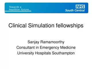 Clinical Simulation fellowships