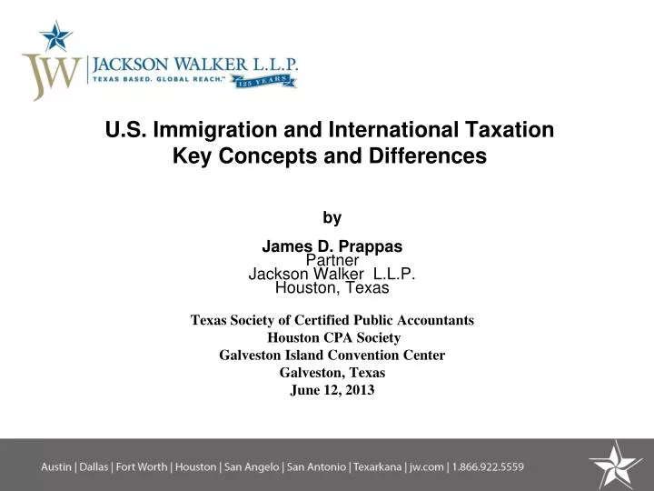u s immigration and international taxation key concepts and differences
