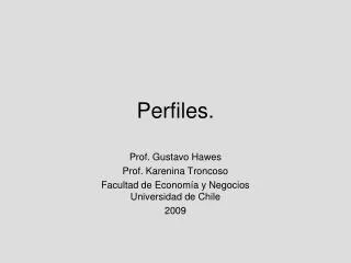 perfiles