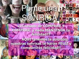 ponte una sonrisa