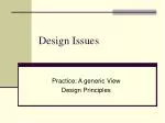 Essential Design Principles in Software Engineering - slide 1