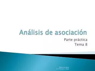 an lisis de asociaci n