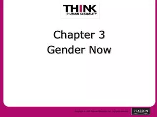 Chapter 3 Gender Now