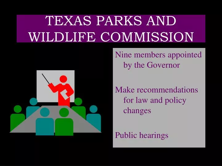 texas parks and wildlife commission