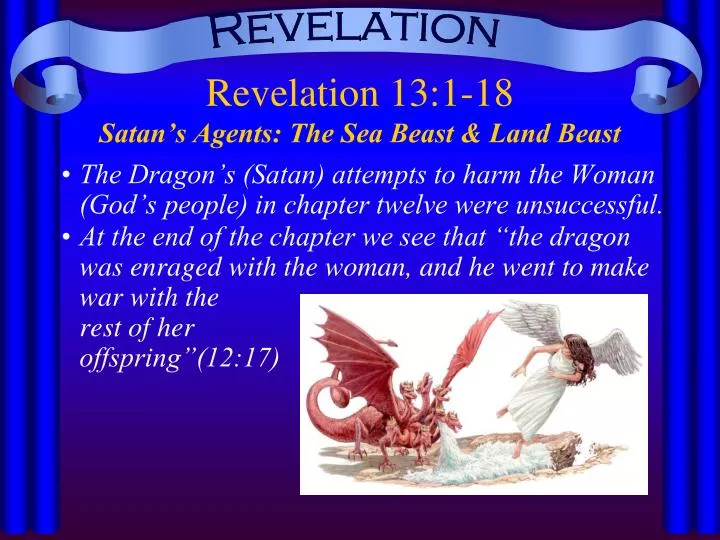 revelation 13 1 18 satan s agents the sea beast land beast