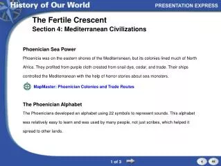 The Fertile Crescent