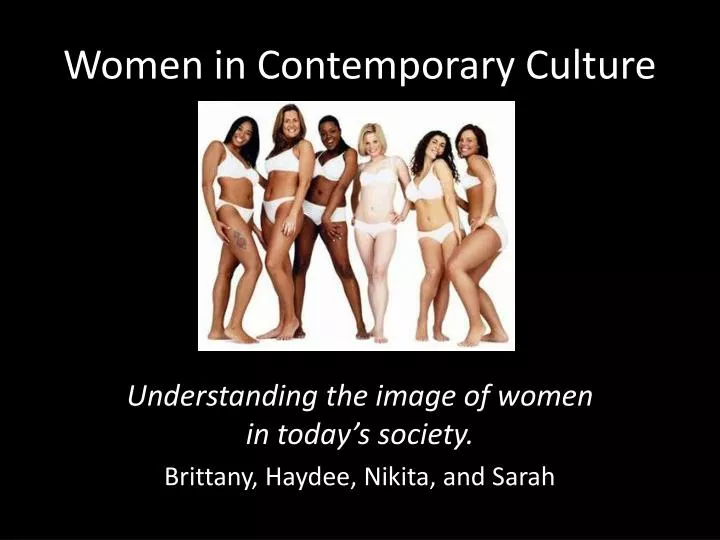 women in contemporary culture