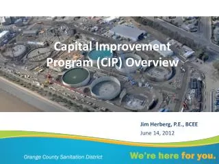 Capital Improvement Program (CIP) Overview