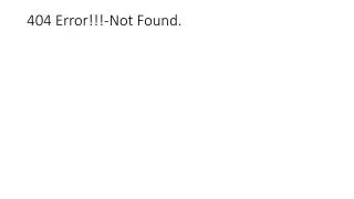 404 error not found