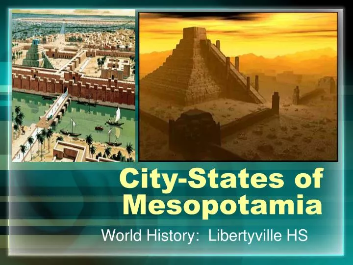 city states of mesopotamia