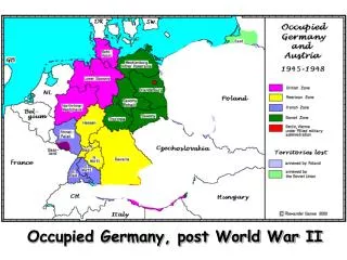 Occupied Germany, post World War II